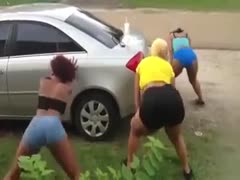 These concupiscent swarthy honeys are so admirable at twerking